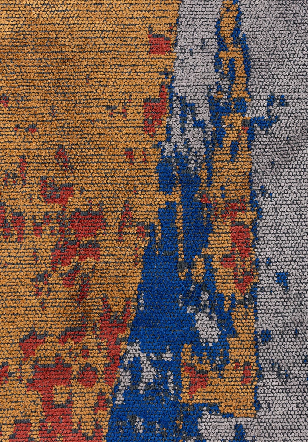Cannes Dark Terra - Light Grey Rug Rugs - Venetto Design Venettodesign.com