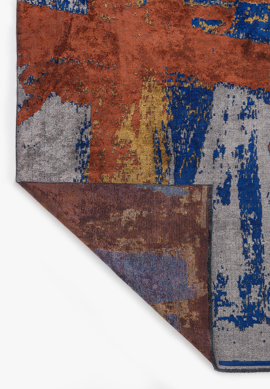 Cannes Dark Terra - Light Grey Rug Rugs - Venetto Design Venettodesign.com