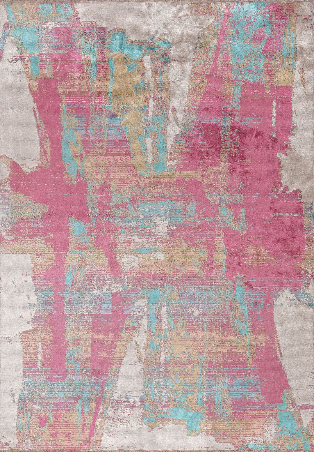 Nice Pink - Bone Rug Rugs - Venetto Design Venettodesign.com