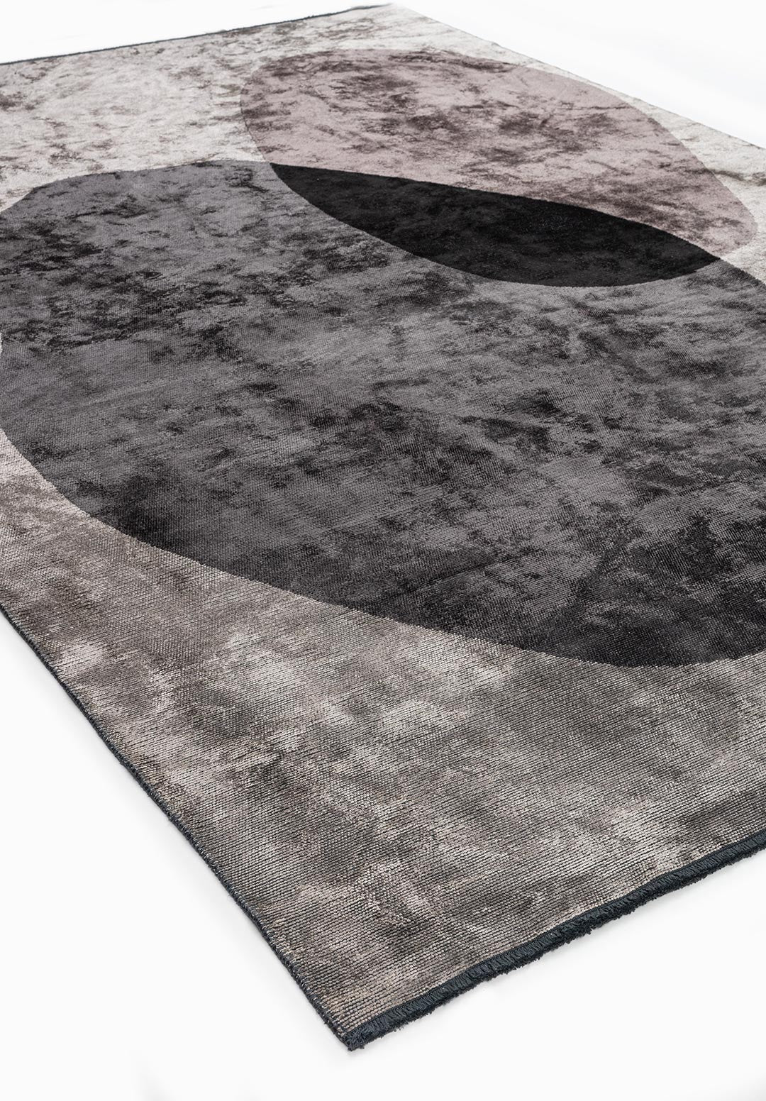 Marseille Charcoal - Cream Rug Rugs - Venetto Design Venettodesign.com