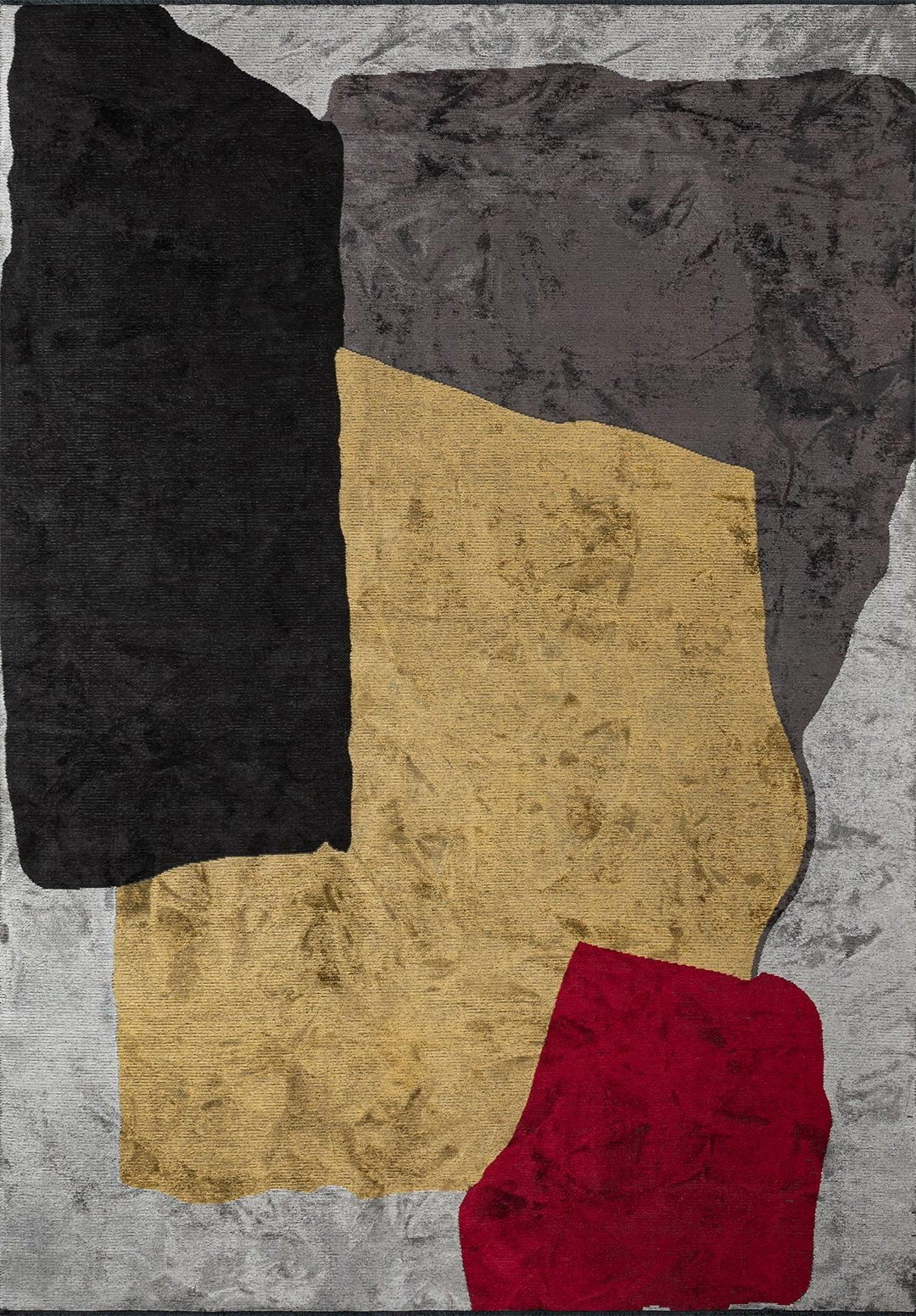 Miami Black - Gold Rug Rugs - Venetto Design Venettodesign.com