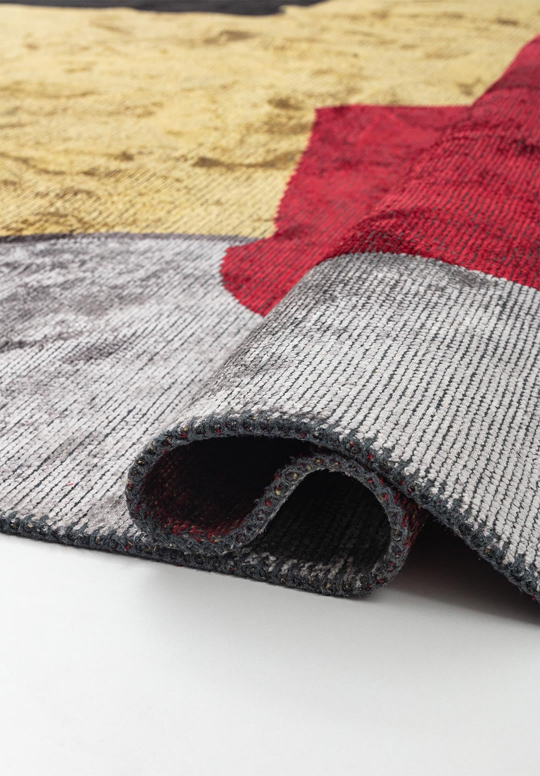 Miami Black - Gold Rug Rugs - Venetto Design Venettodesign.com