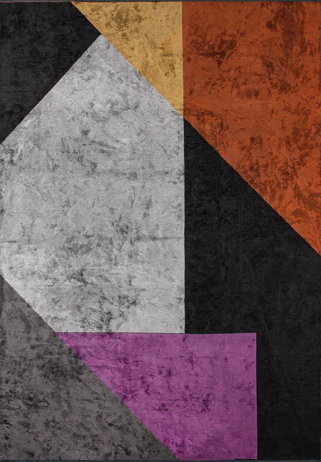 Chicago Black - Rust Rug Rugs - Venetto Design Venettodesign.com