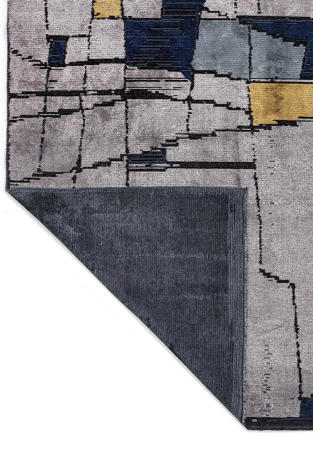 Bristol Red - Light Grey Rug Rugs - Venetto Design Venettodesign.com