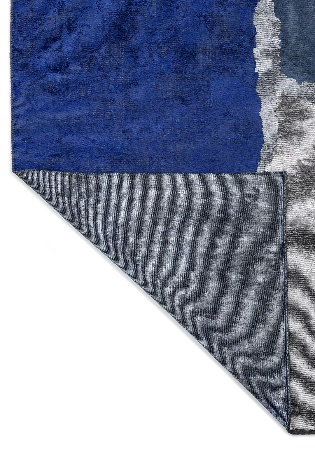 Los Angeles Light Cream - Navy Blue Rug Rugs - Venetto Design Venettodesign.com