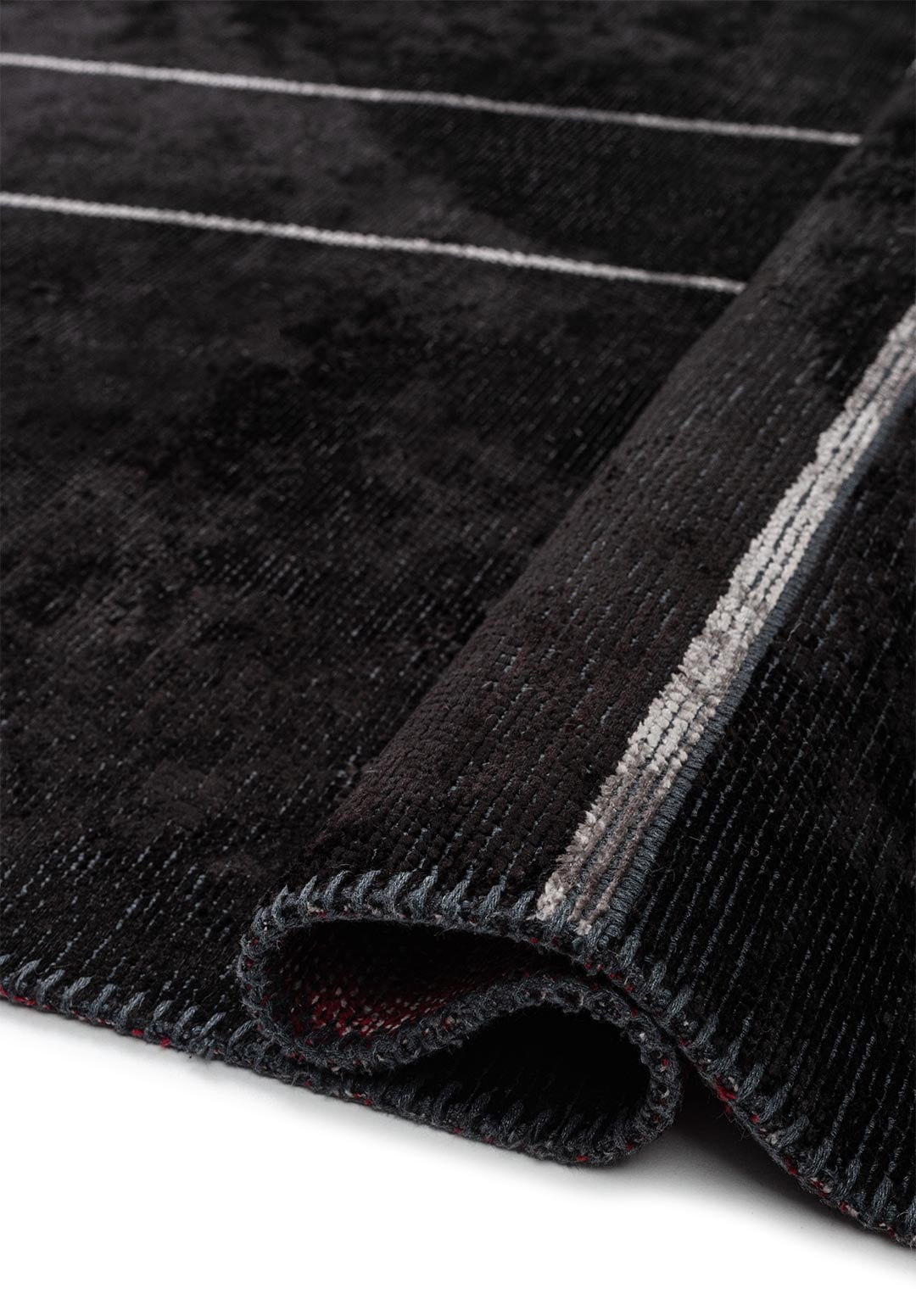 Circus Black - Red Rug Rugs - Venetto Design Venettodesign.com