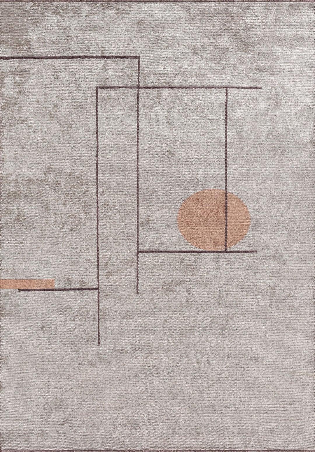 Circus Bone - Copper Rug Rugs - Venetto Design Venettodesign.com