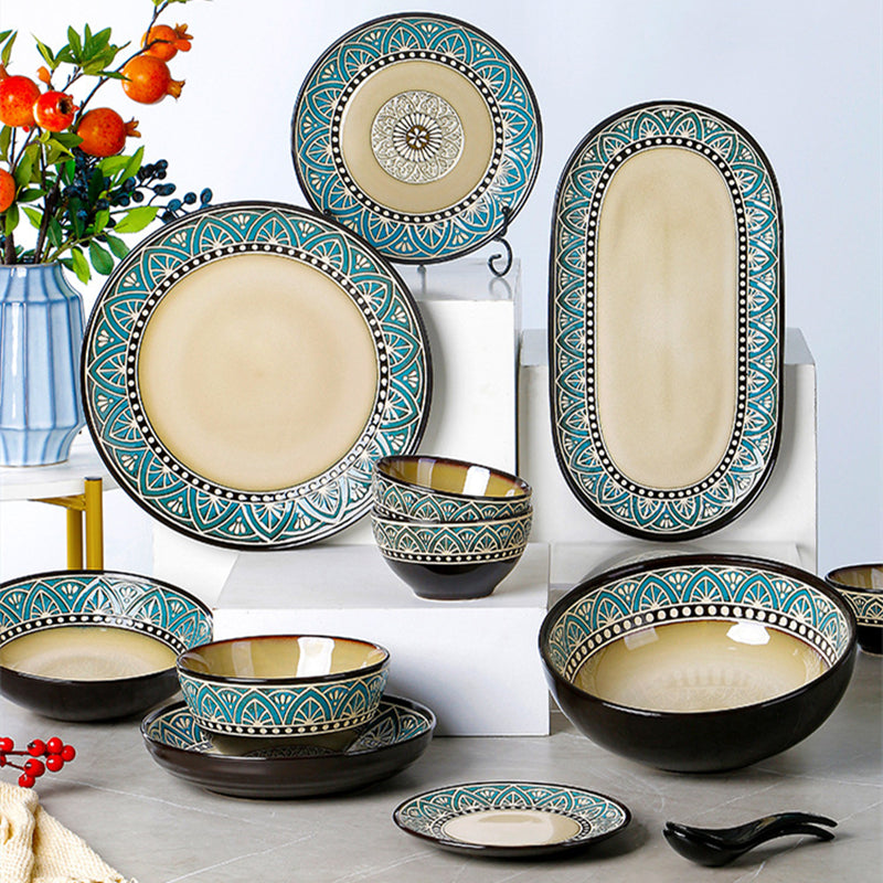 Zeina Premium Stoneware Dinnerware Set