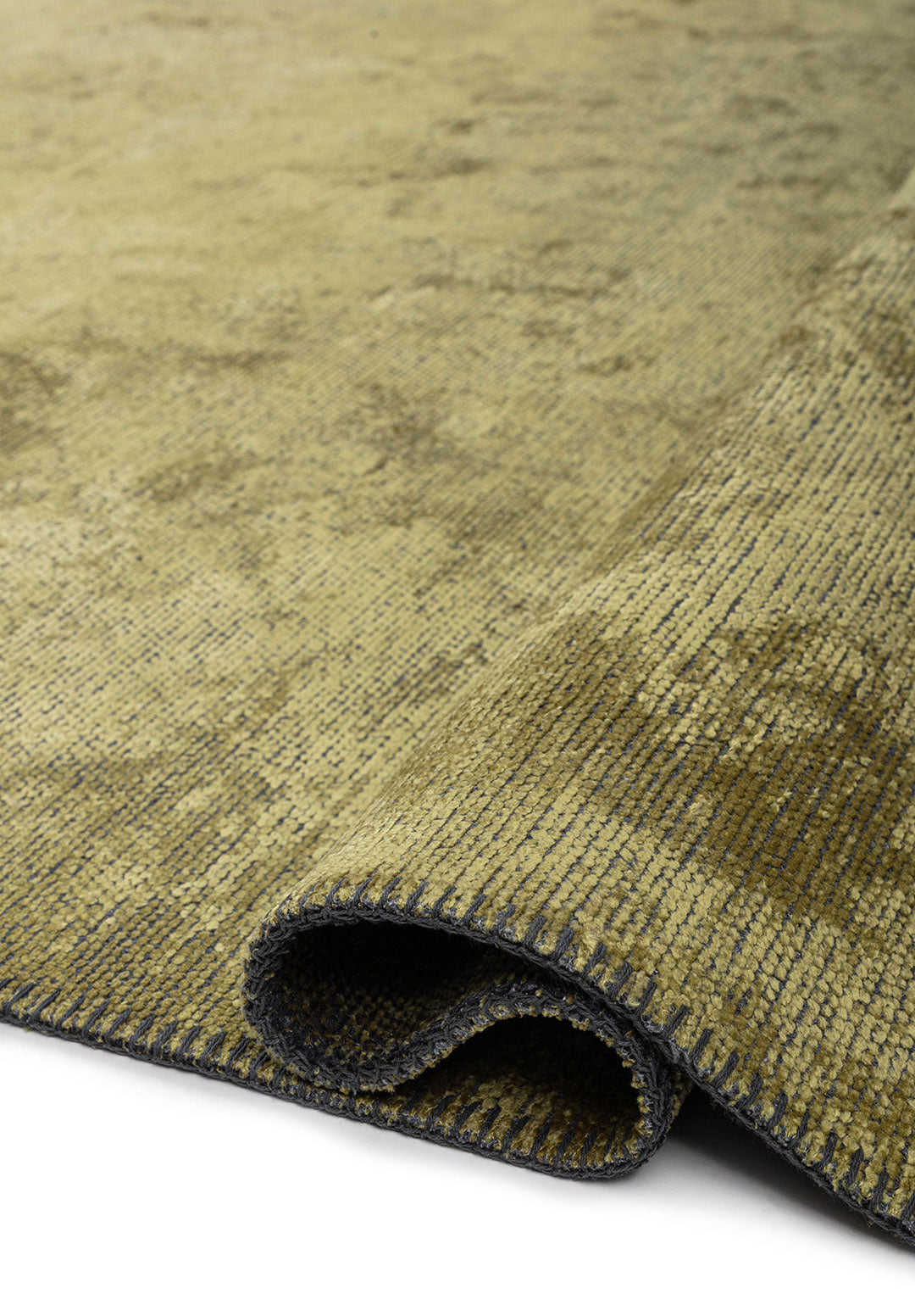 Plain Olive Green Rug