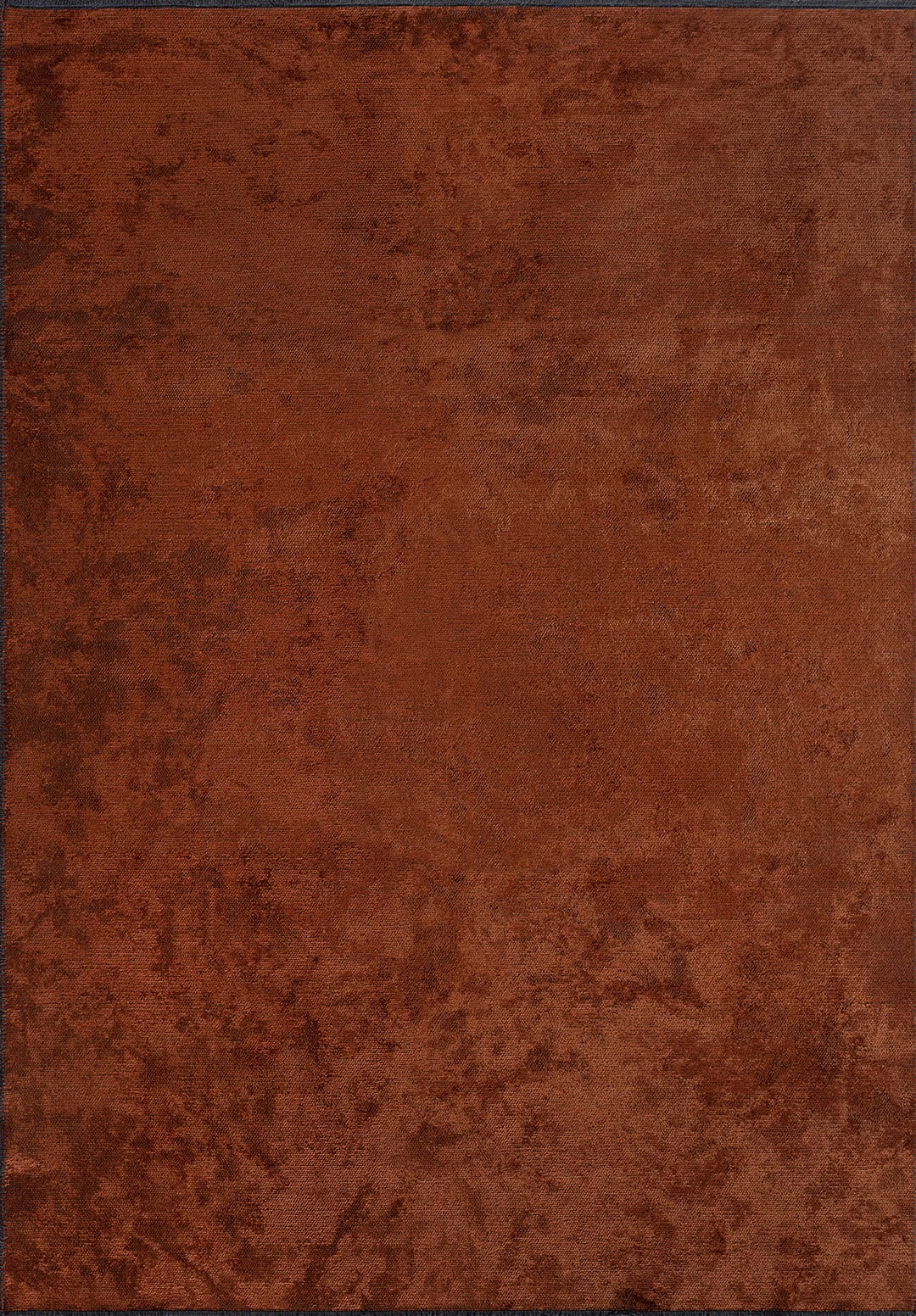 Plain Rust Rug
