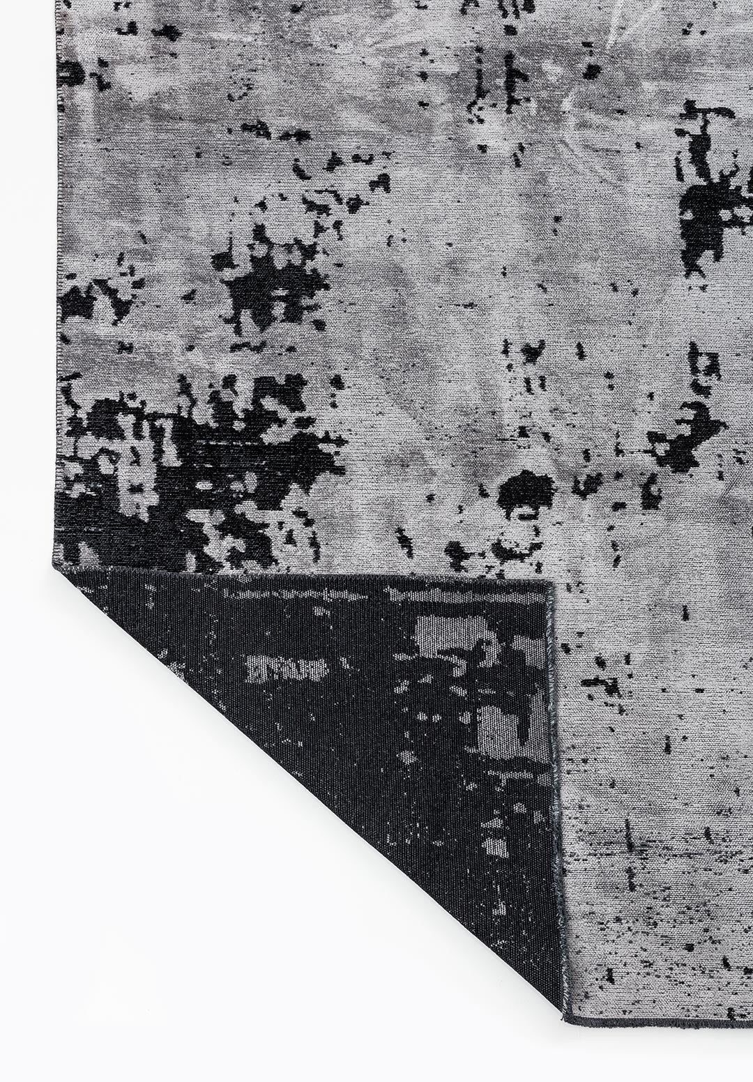 Verona Black - Light Grey Rug Rugs - Venetto Design Venettodesign.com