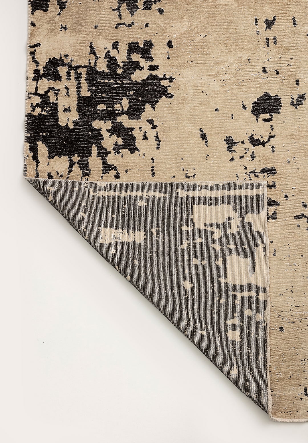 Verona Black - Beige Rug Rugs - Venetto Design Venettodesign.com