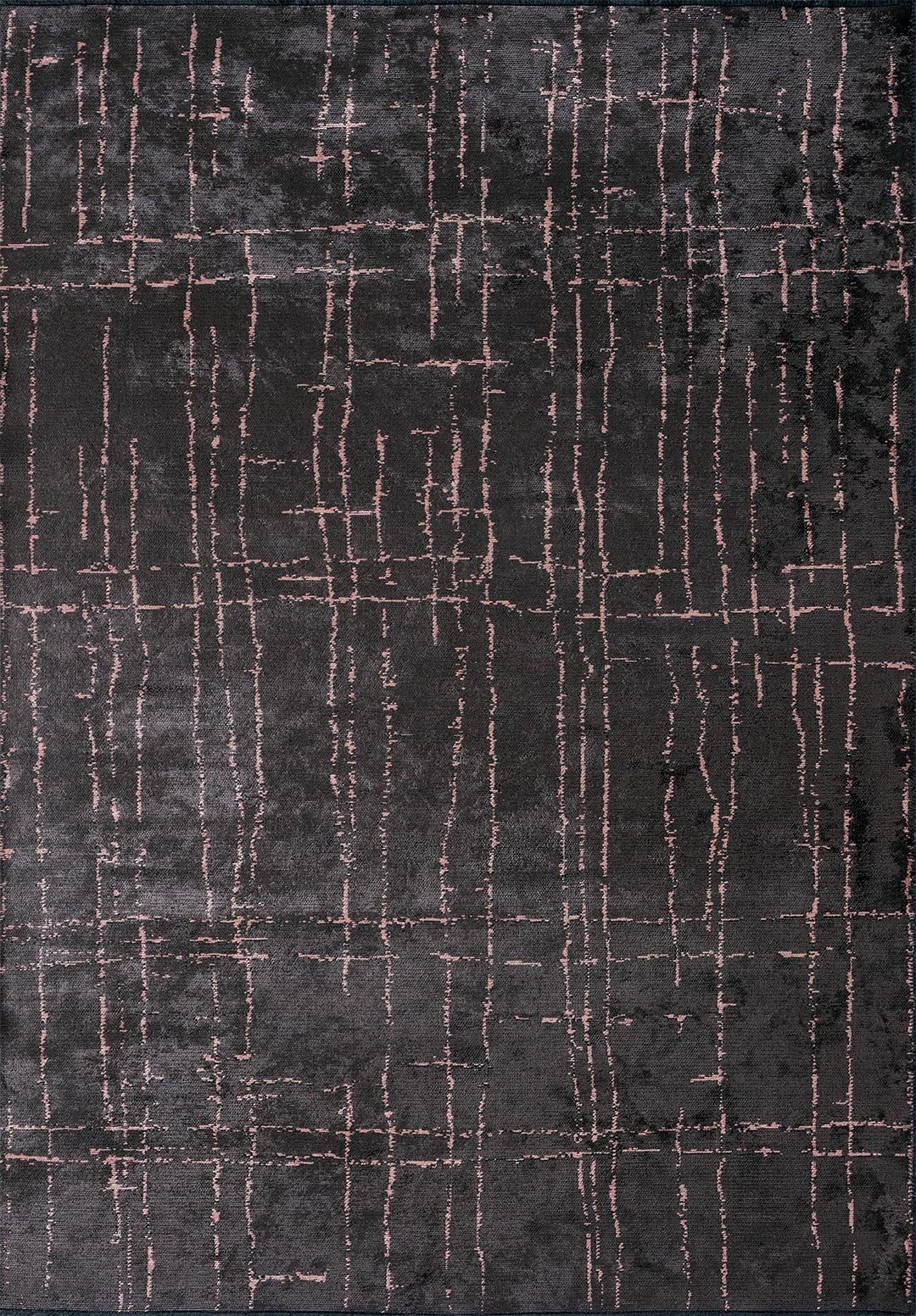 Pisa Copper - Charcoal Rug Rugs - Venetto Design Venettodesign.com