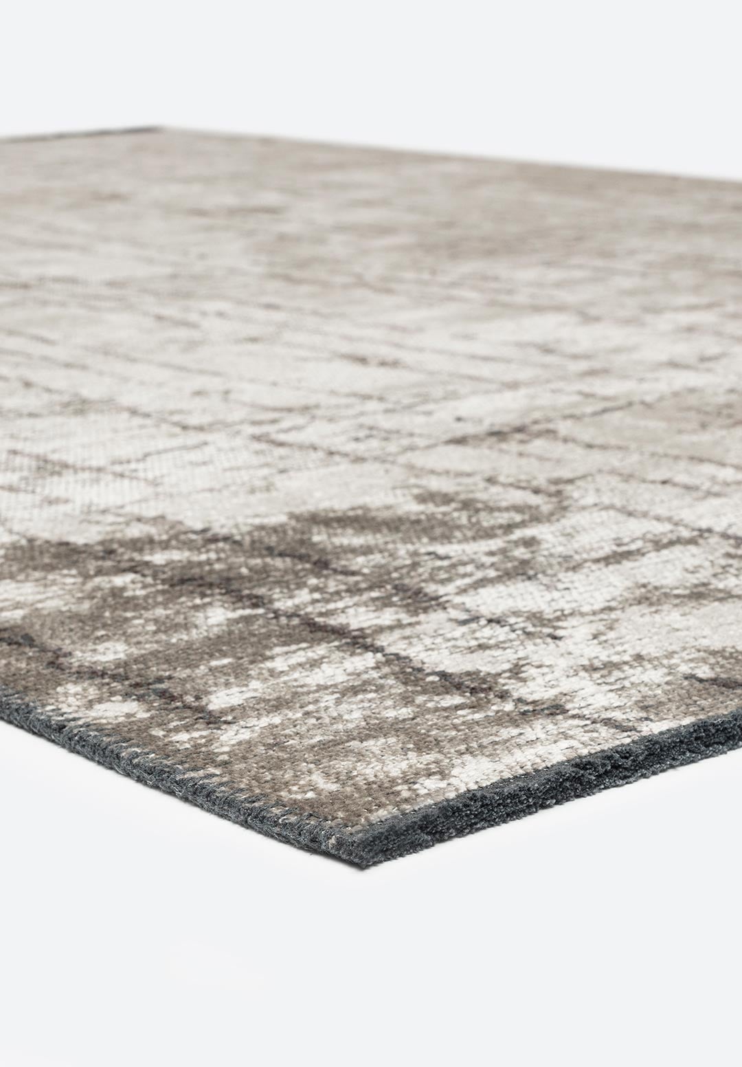 Pisa Dark Grey - Cream Rug Rugs - Venetto Design Venettodesign.com
