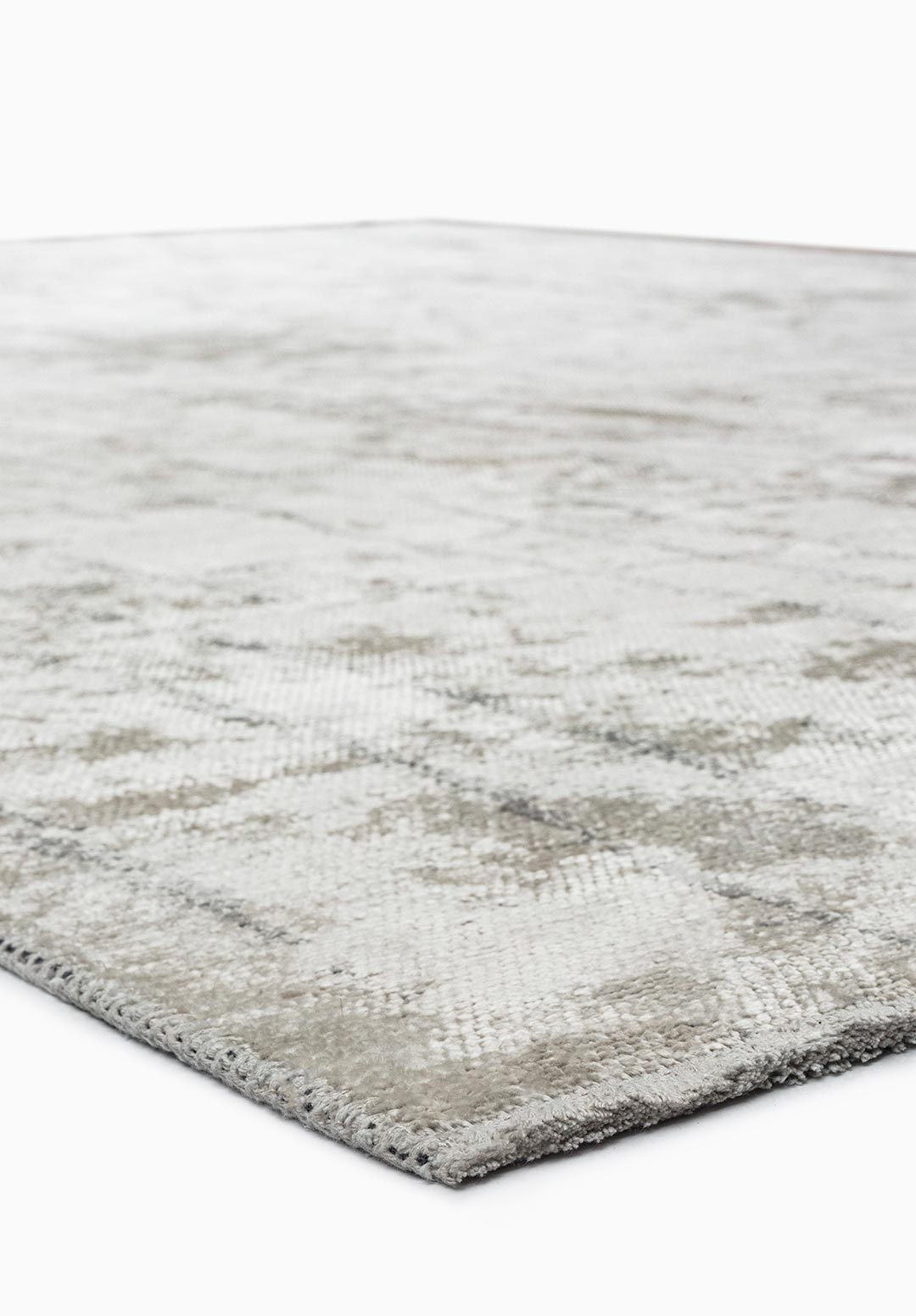 Pisa Light Grey - White Rug Rugs - Venetto Design Venettodesign.com