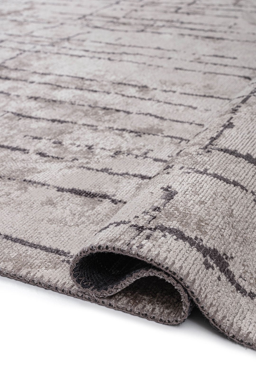 Pisa Charcoal - Stone Rug Rugs - Venetto Design Venettodesign.com