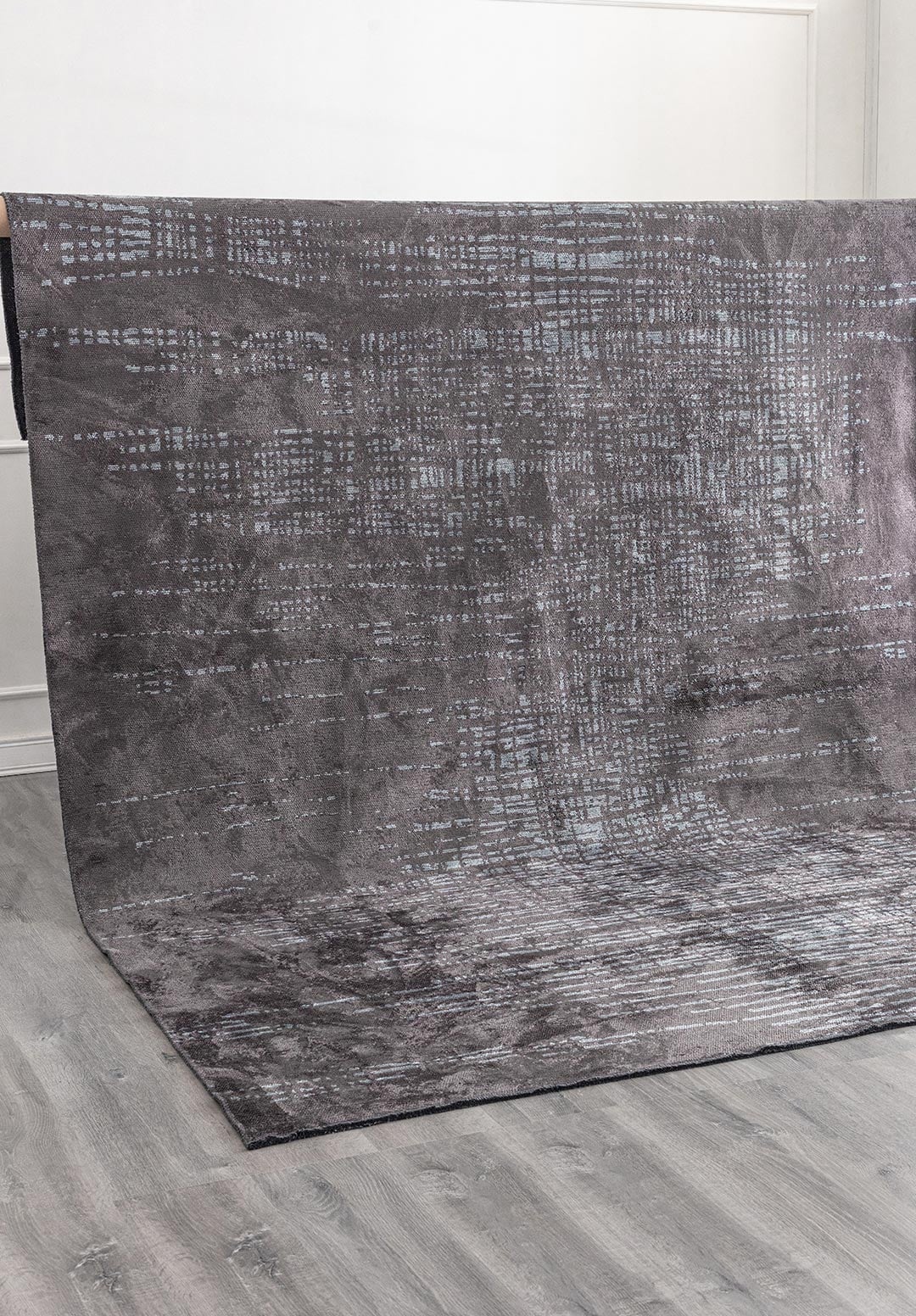 Breeze Charcoal - Blue Rug Rugs - Venetto Design Venettodesign.com