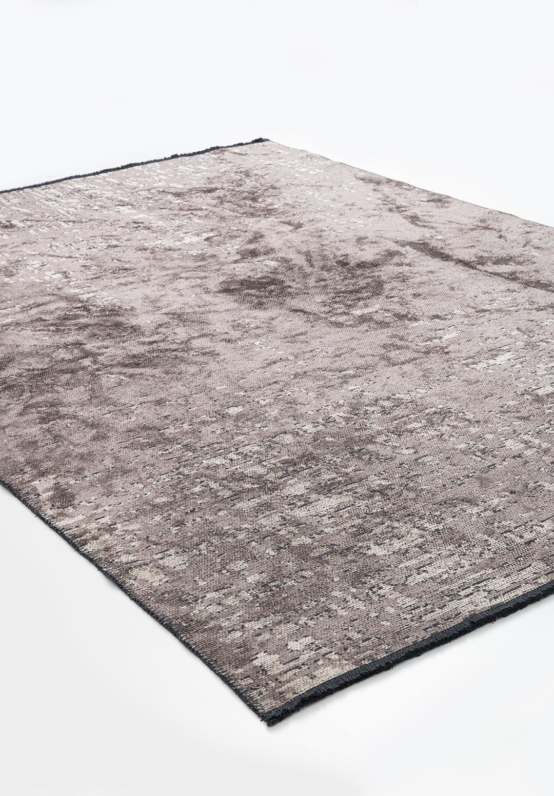 Rain Dark Grey - Cream Rug Rugs - Venetto Design Venettodesign.com