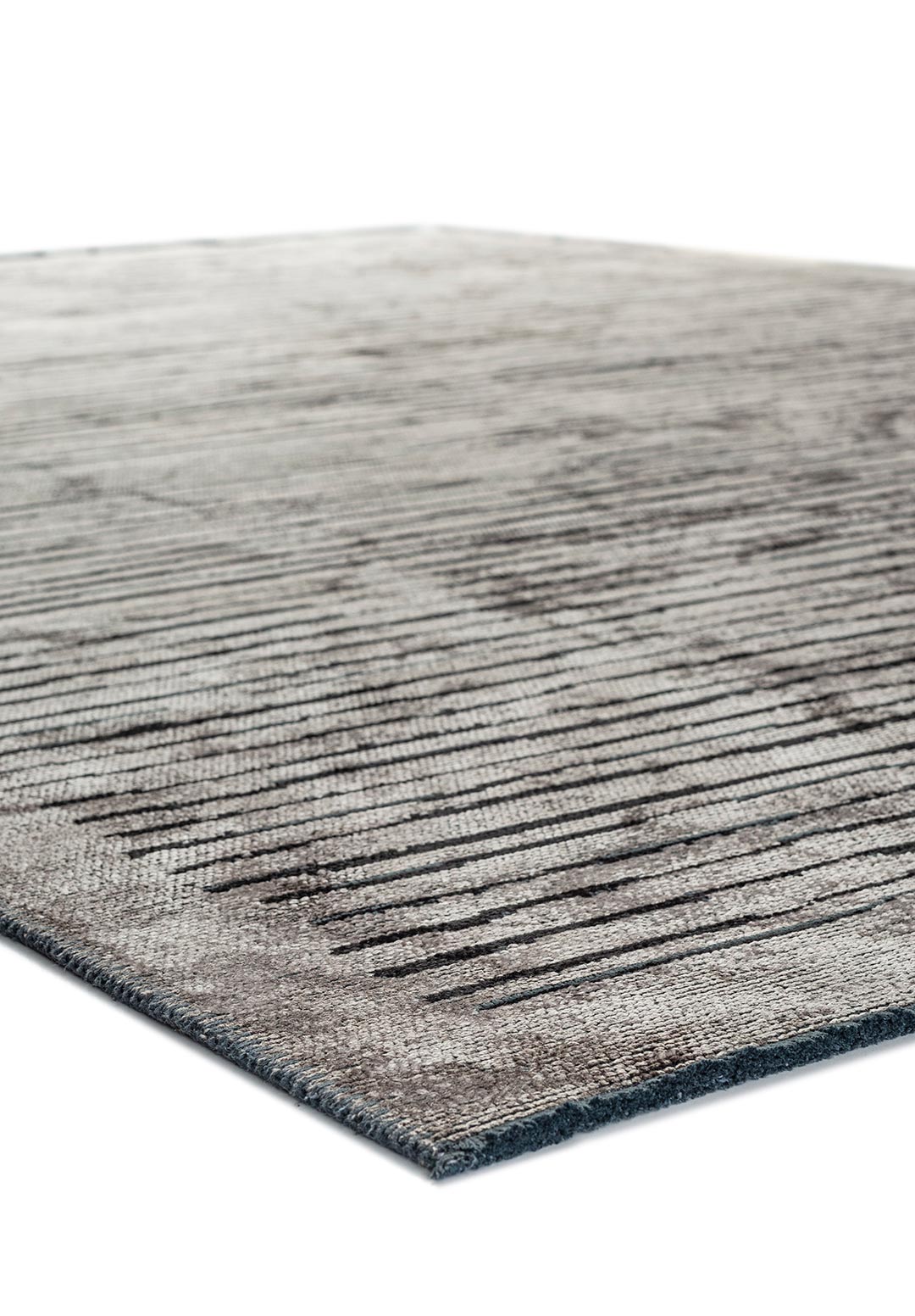 Stripe Black - Dark Grey Rug Rugs - Venetto Design Venettodesign.com