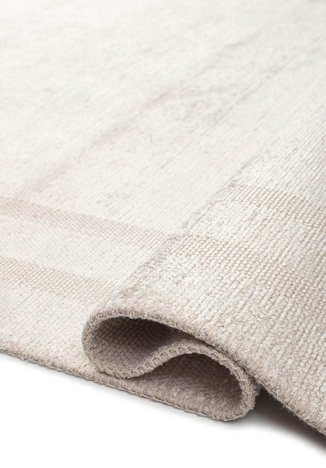Parallel Border Ecru Rug Rugs - Venetto Design Venettodesign.com