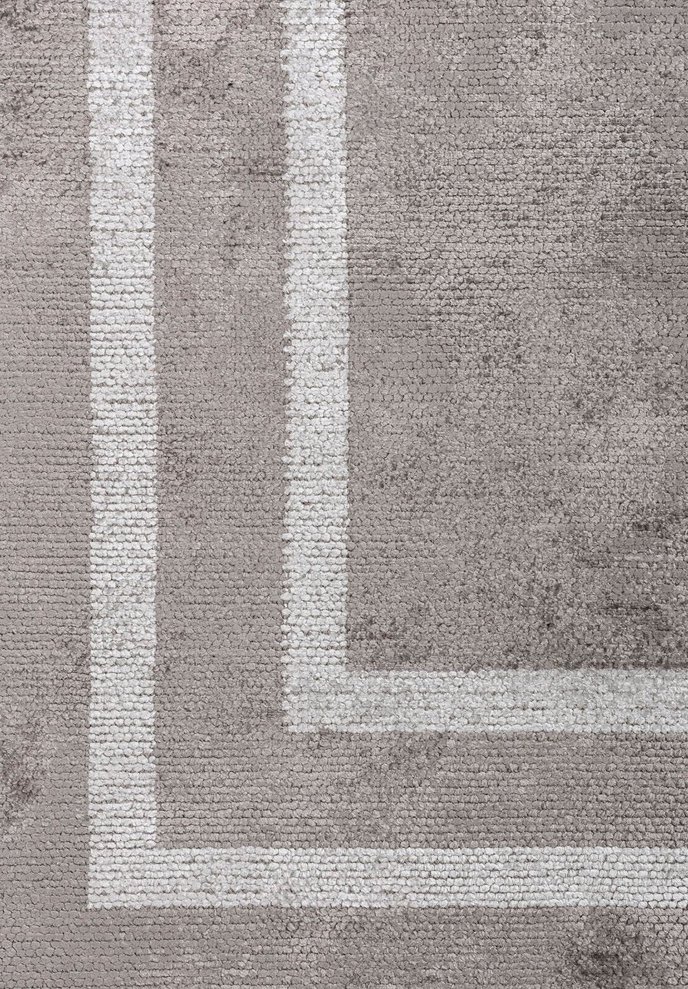 Parallel Border Dark Grey - Light Grey Rug