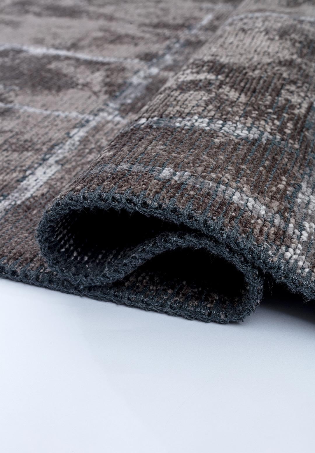 Mark Light Grey - Dark Grey Rug Rugs - Venetto Design Venettodesign.com