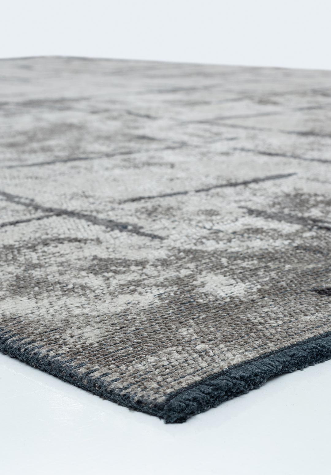 Mark Anthracite - Beige Rug Rugs - Venetto Design Venettodesign.com