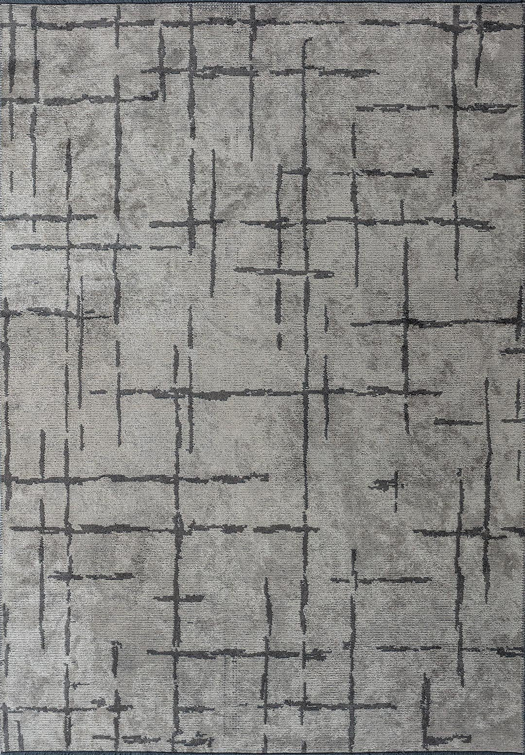Mark Anthracite - Beige Rug Rugs - Venetto Design Venettodesign.com