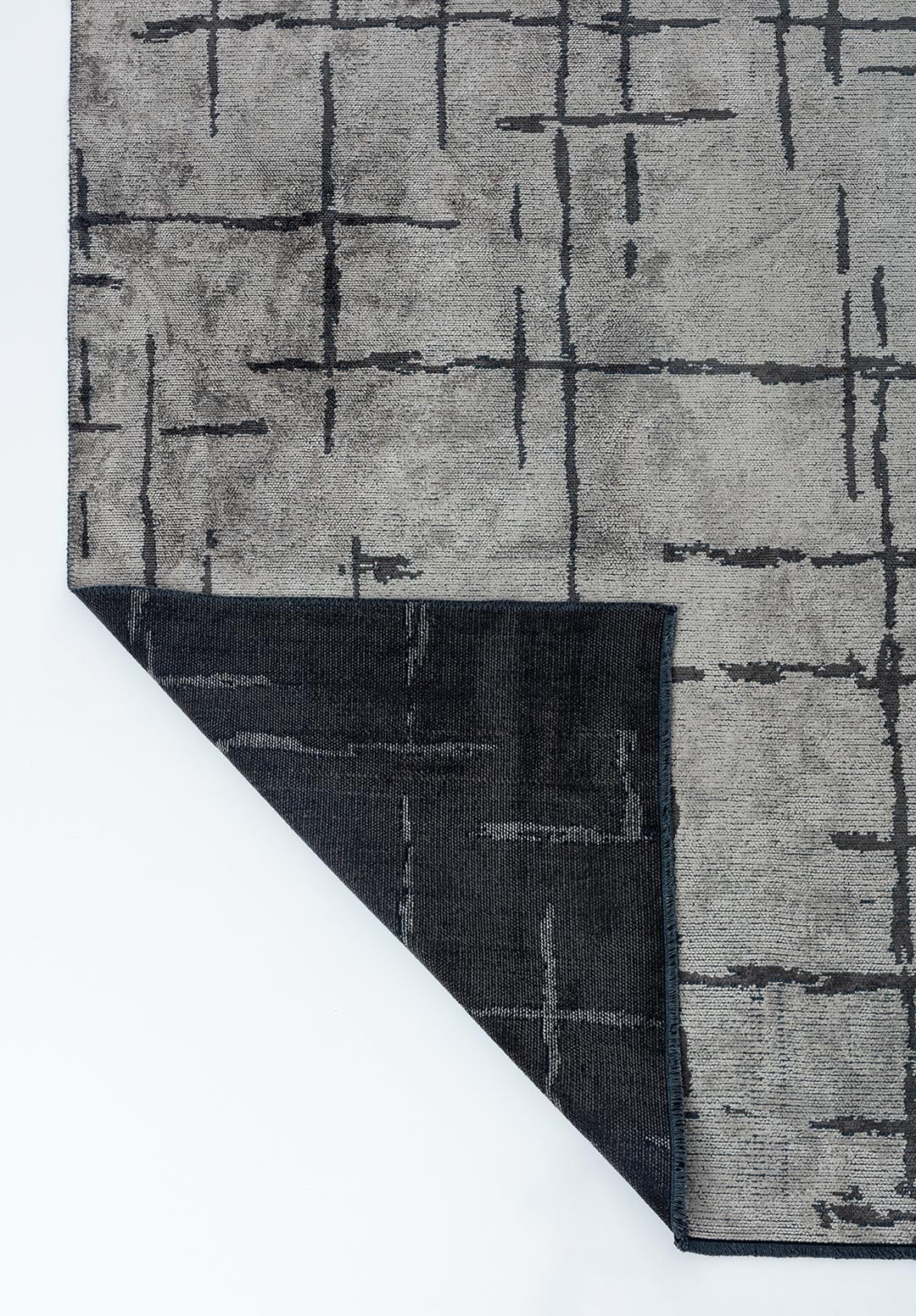 Mark Anthracite - Beige Rug Rugs - Venetto Design Venettodesign.com