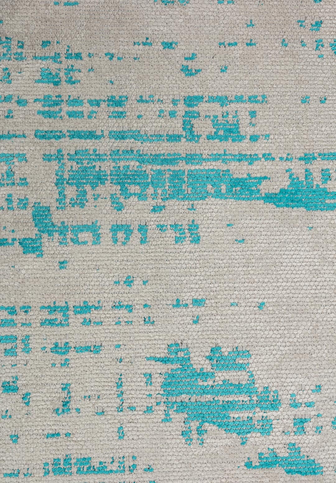 Space Ecru - Turquoise Rug Rugs - Venetto Design Venettodesign.com