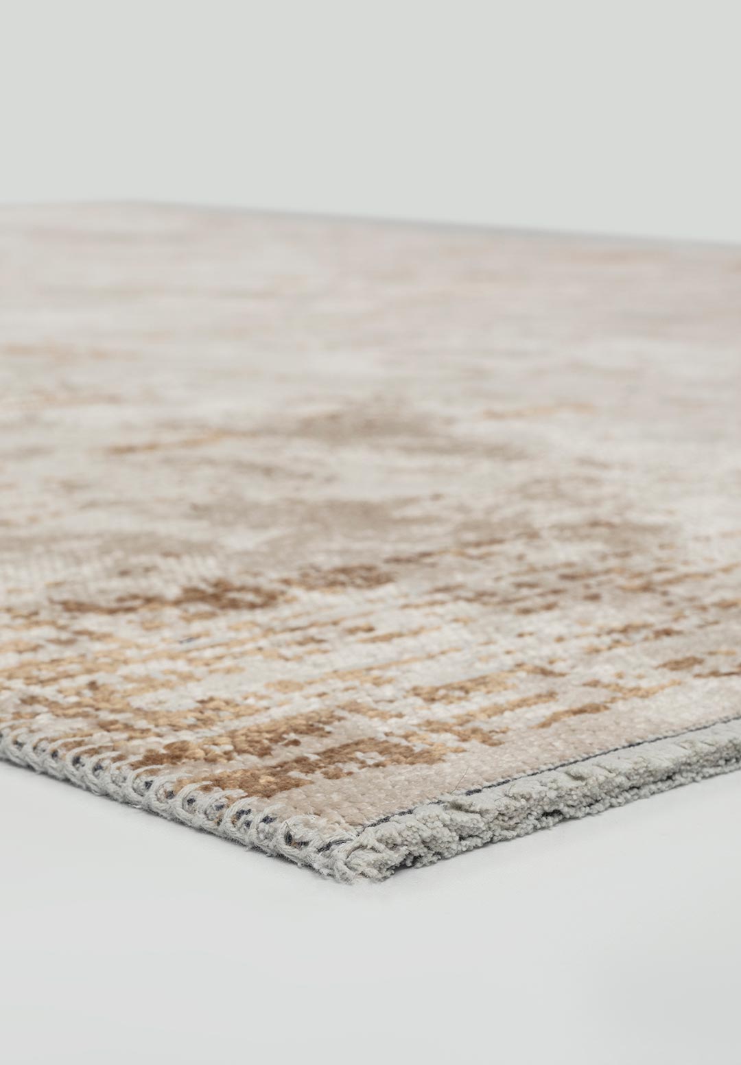 Space Ecru - Dark Beige Rug Rugs - Venetto Design Venettodesign.com