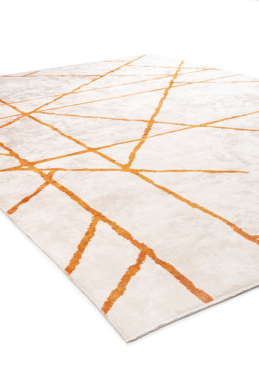 Grid Ecru - Terra Rug Rugs - Venetto Design Venettodesign.com