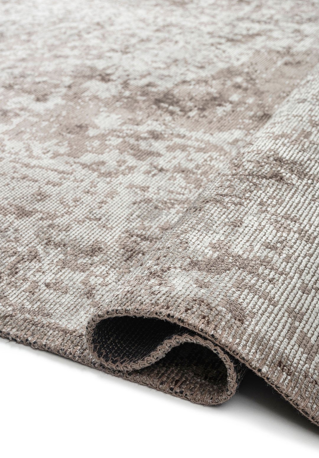 Medallion Light Grey - Dark Grey Rug Rugs - Venetto Design Venettodesign.com