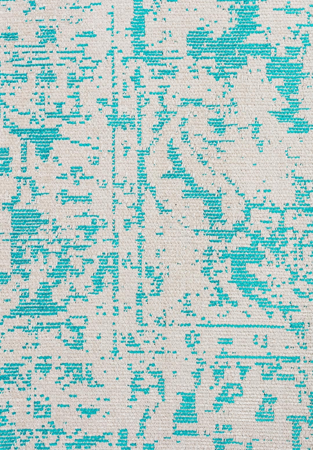 Ivy Ecru - Turquoise Rug Rugs - Venetto Design Venettodesign.com