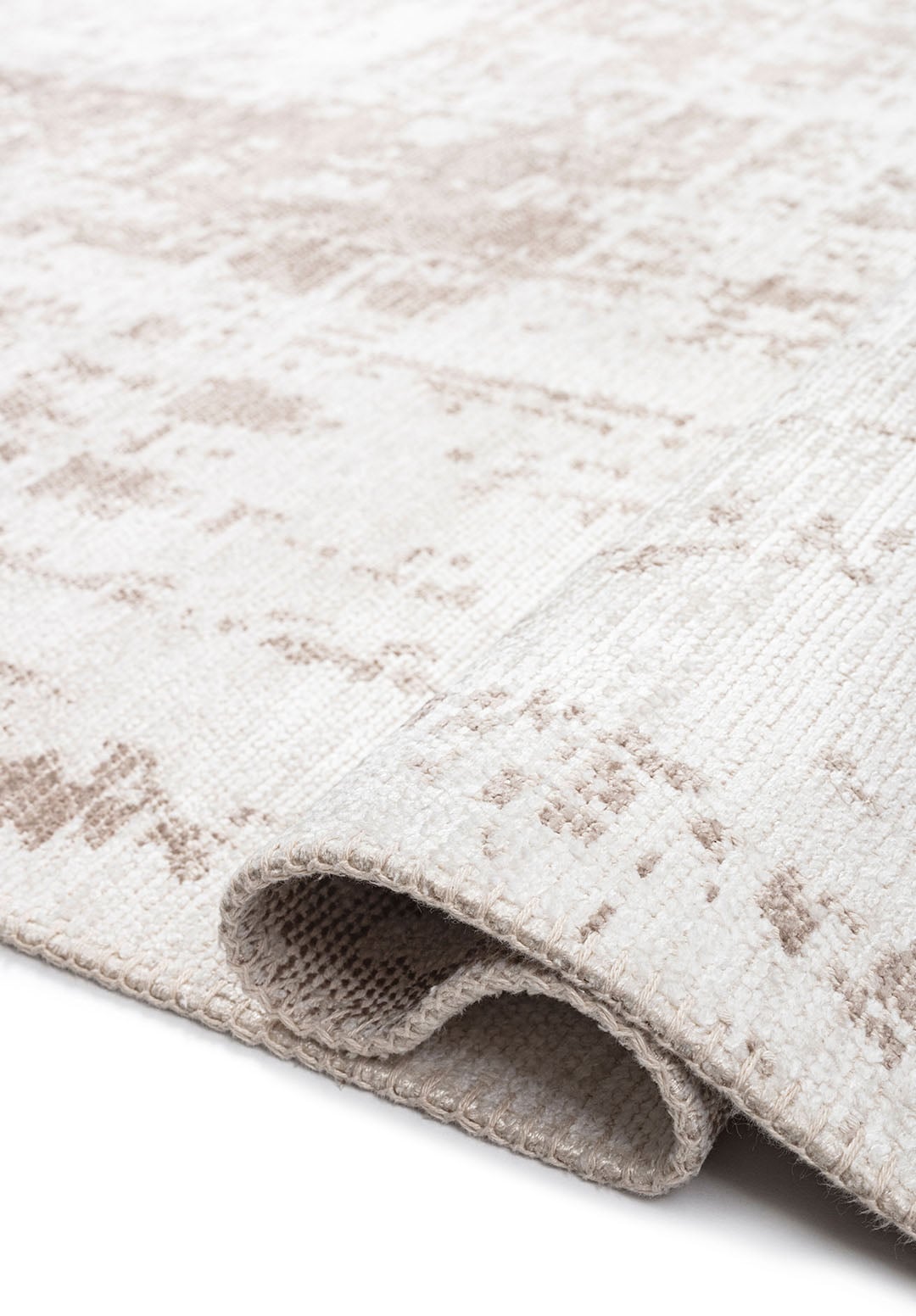 Discrete Stone - White Rug Rugs - Venetto Design Venettodesign.com