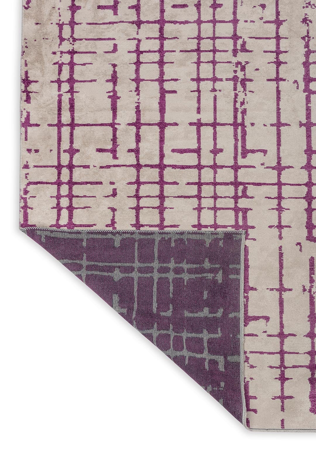 Axis Purple - Ecru Rug Rugs - Venetto Design Venettodesign.com