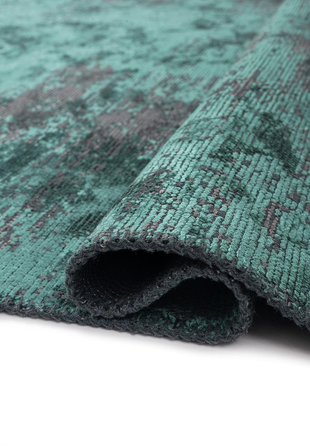 Surface Charcoal - Dark Green Rug Rugs - Venetto Design Venettodesign.com