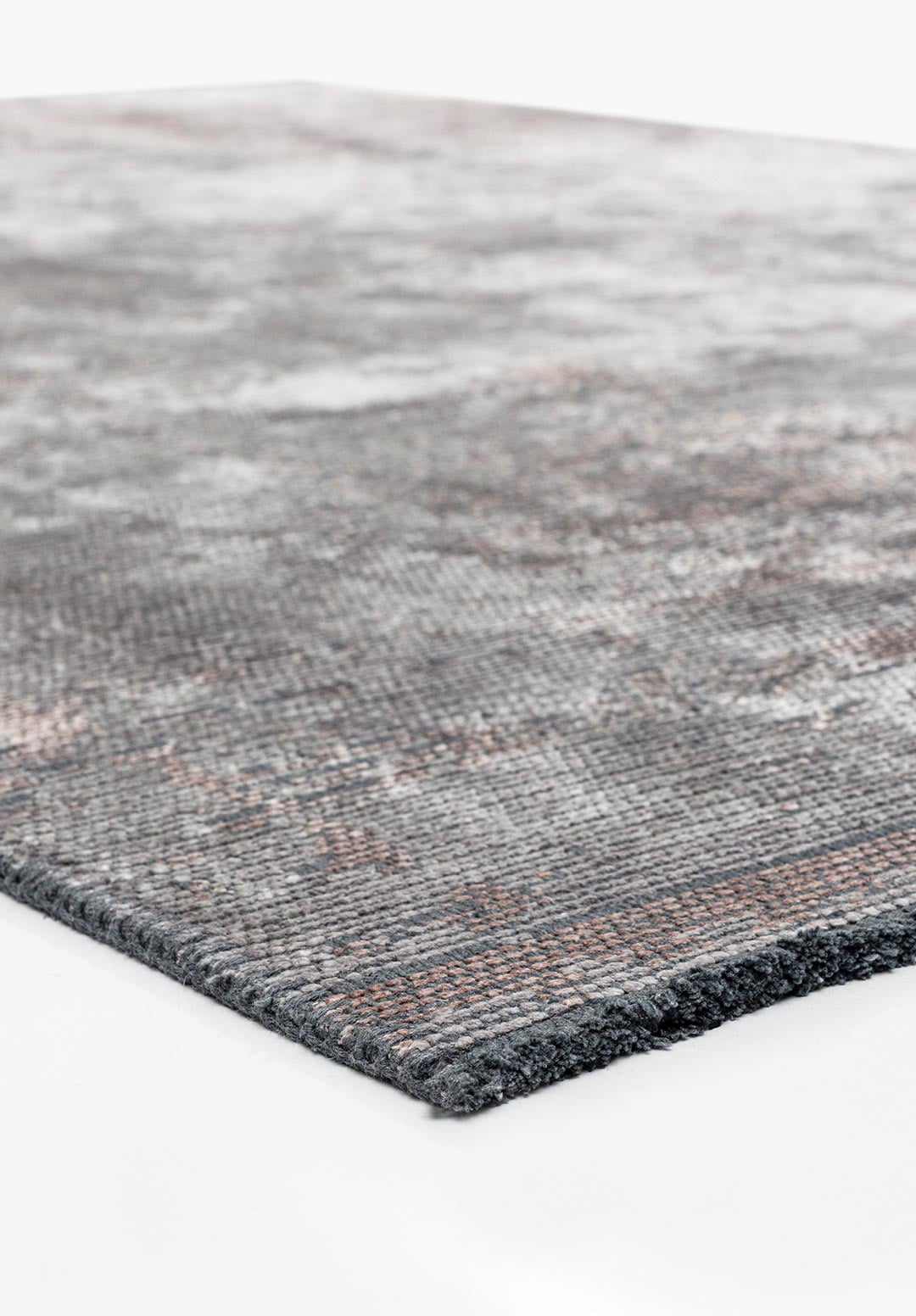 Surface Copper - Light Grey Rug Rugs - Venetto Design Venettodesign.com