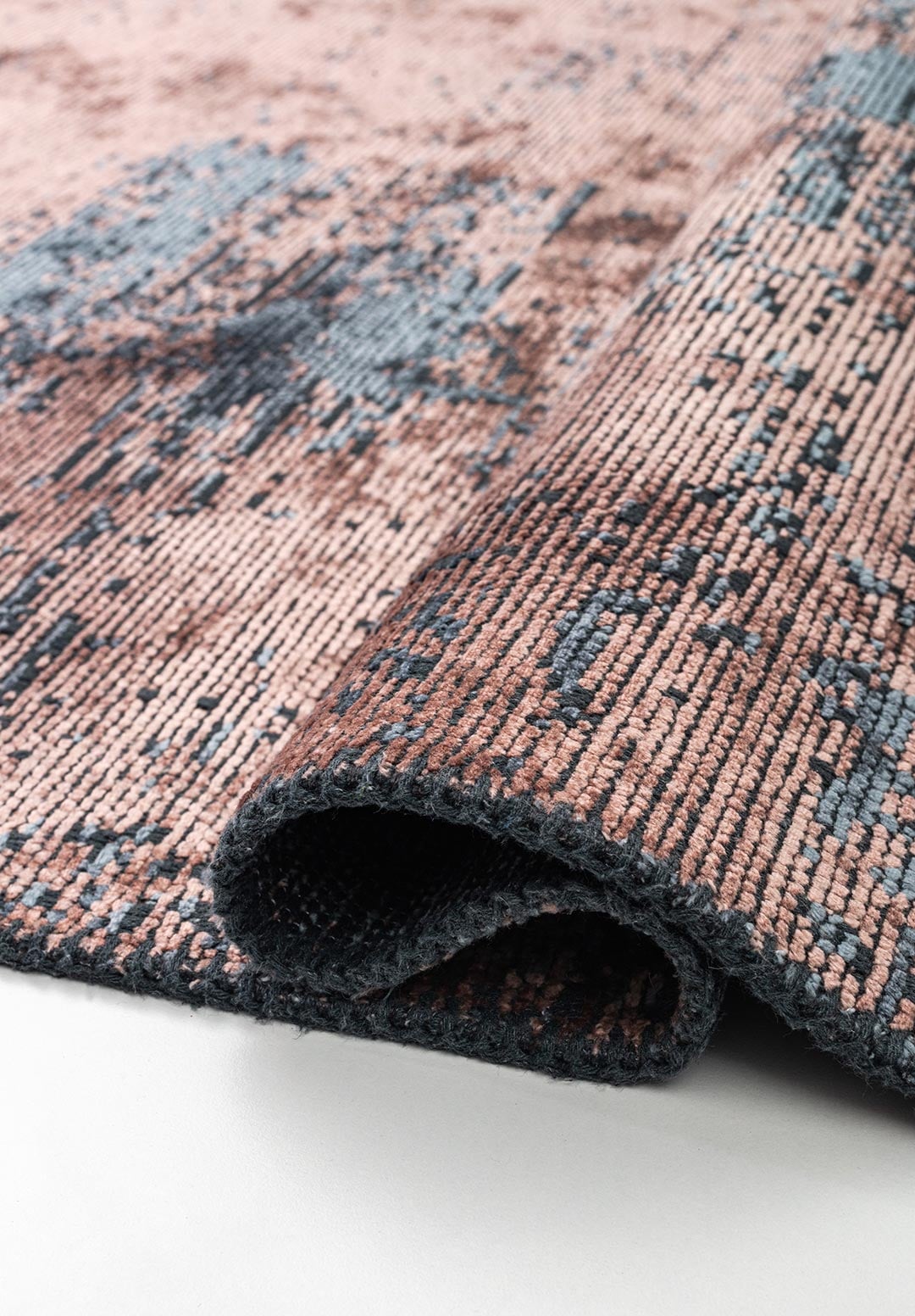 Surface Blue - Copper Rug Rugs - Venetto Design Venettodesign.com