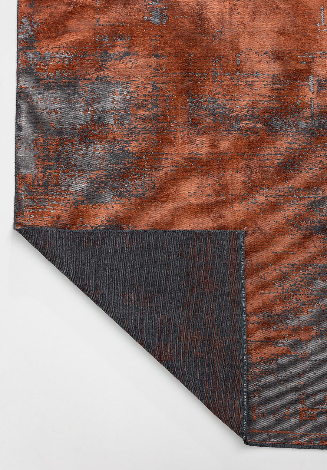Surface Grey - Rust Rug Rugs - Venetto Design Venettodesign.com