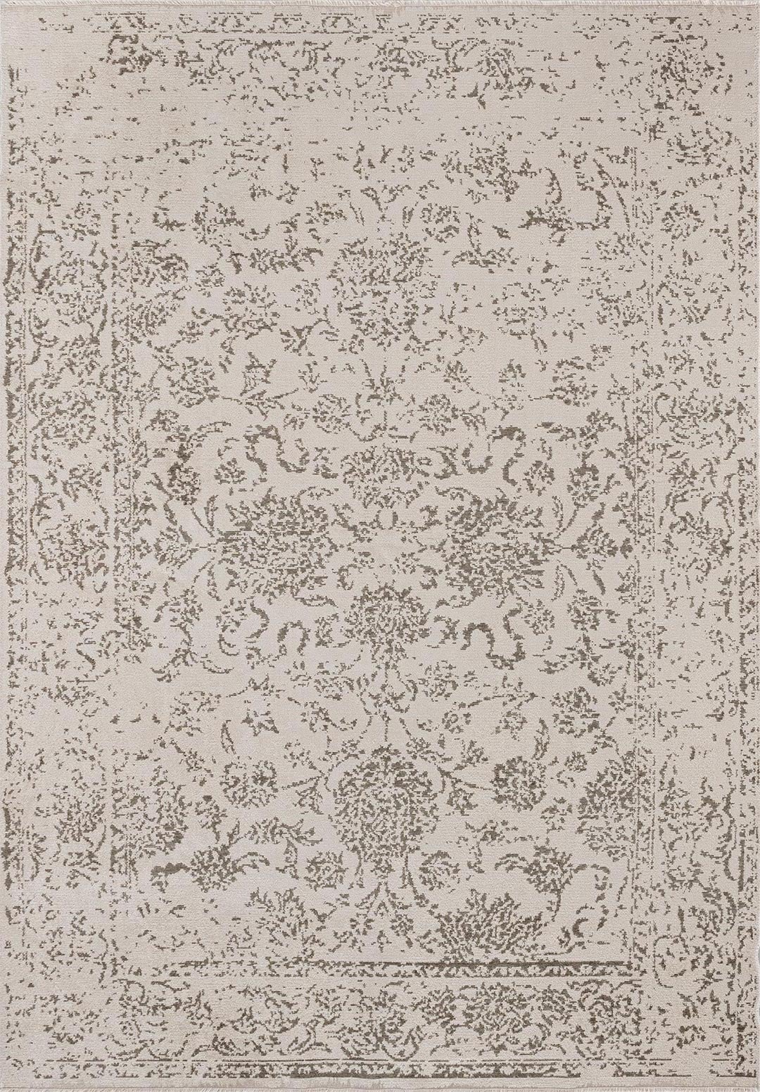 Classy Khaki - Ecru Rug Rugs - Venetto Design Venettodesign.com