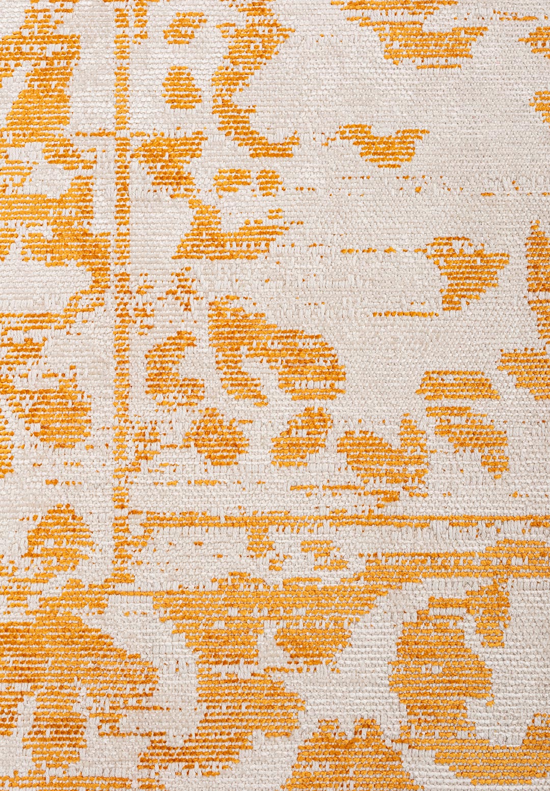 Flora Mustard - Ecru Rug