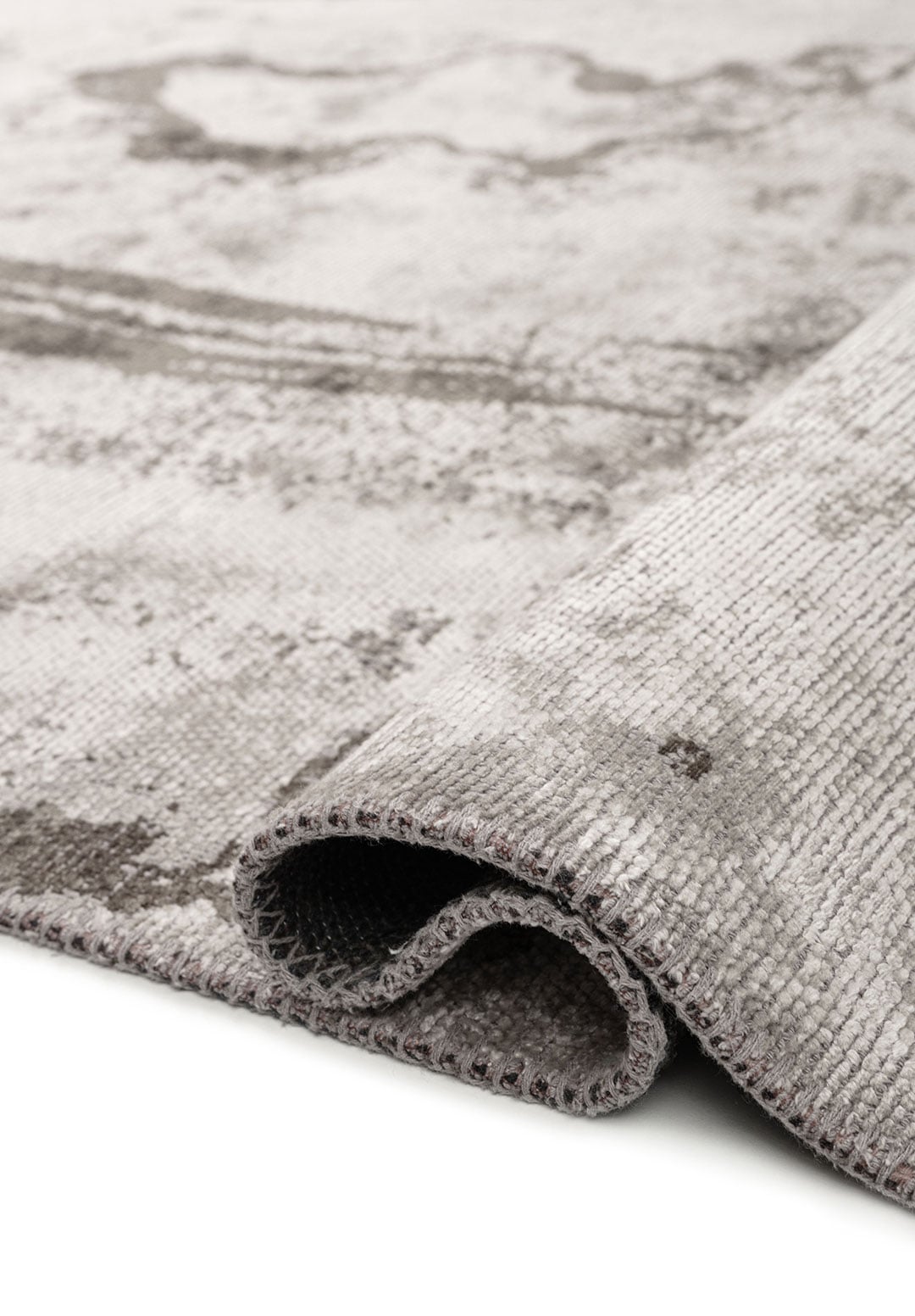 Smoke Khaki - Light Cream Rug Rugs - Venetto Design Venettodesign.com