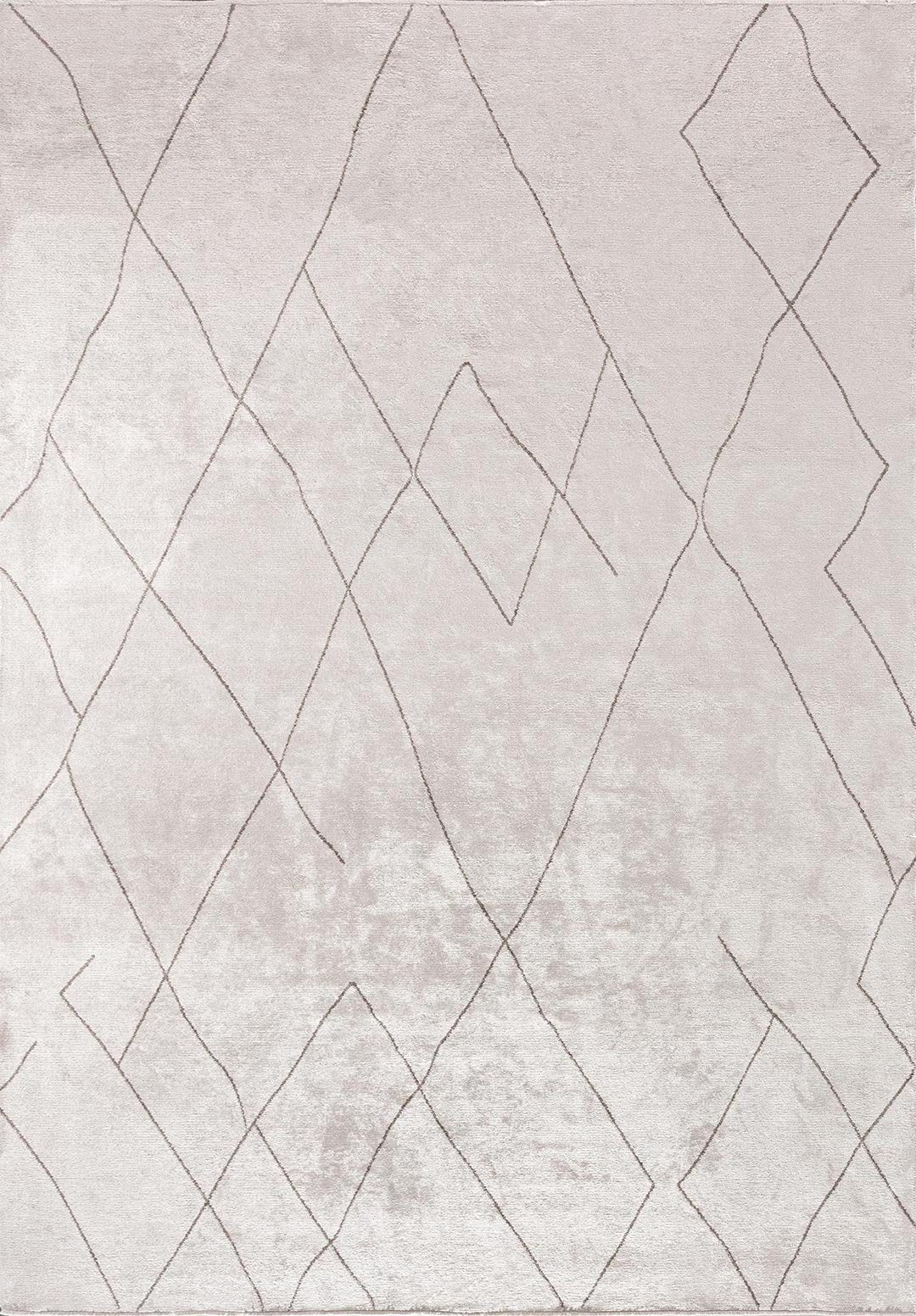 Tribal Dark Grey - Ecru Rug Rugs - Venetto Design Venettodesign.com
