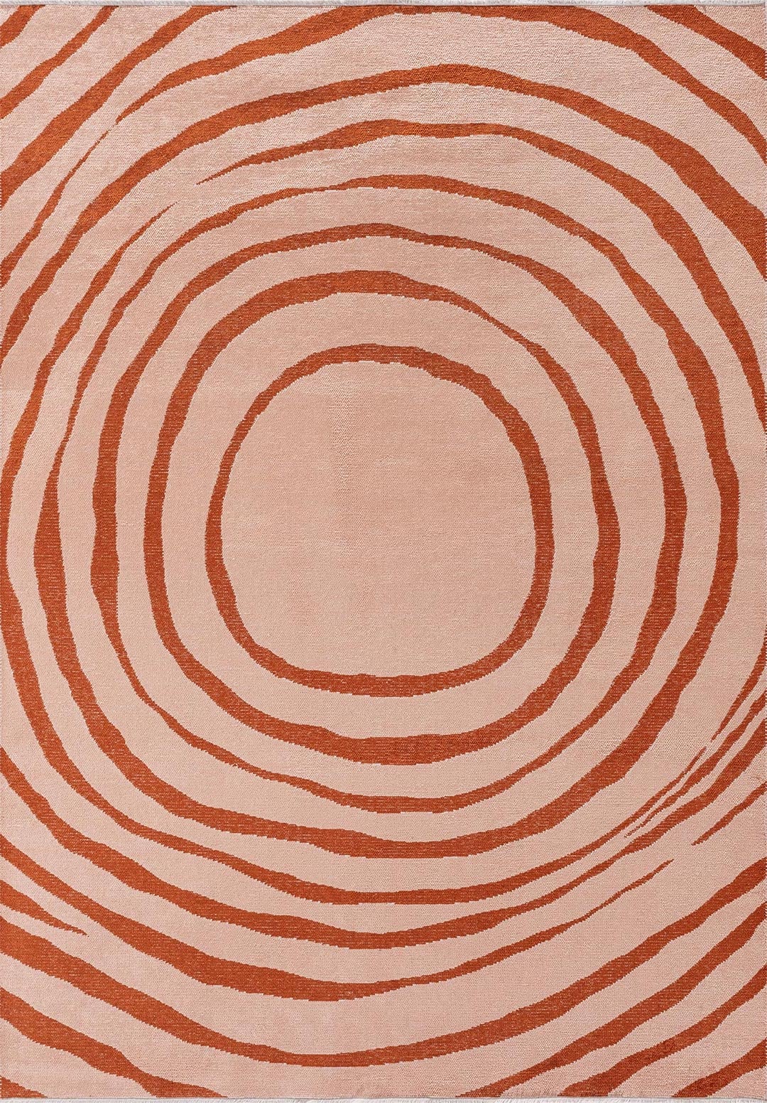 Hypnosis Copper - Rust Rug Rugs - Venetto Design Venettodesign.com