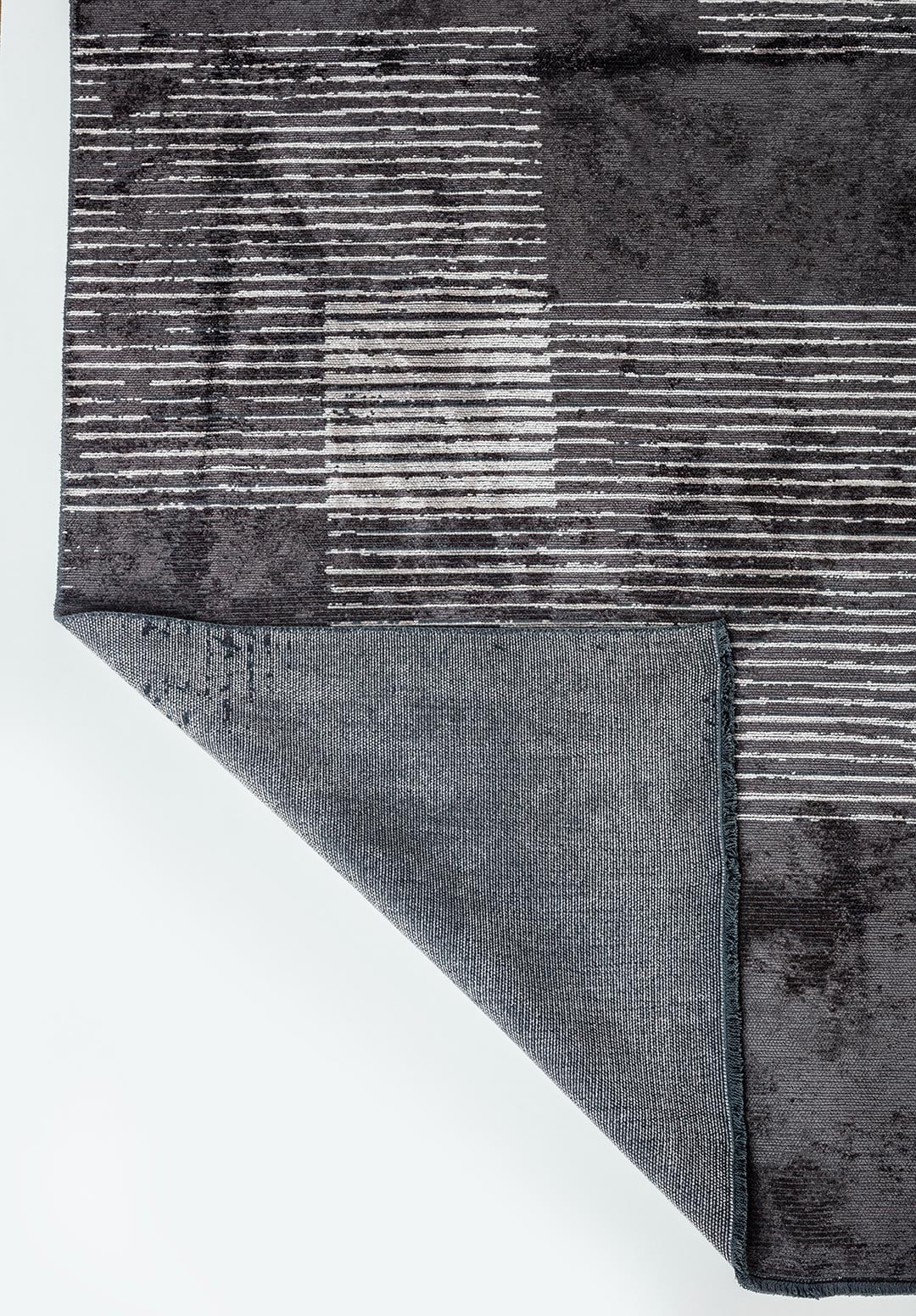 Matrix Charcoal - Light Grey Rug Rugs - Venetto Design Venettodesign.com
