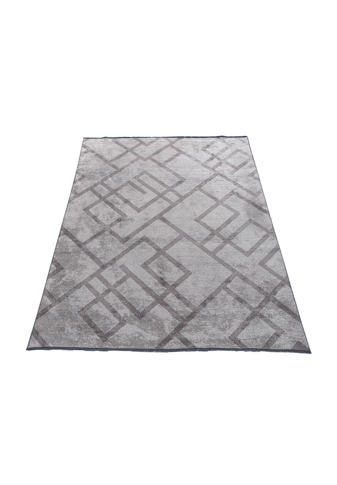 Channel Light Grey - Dark Grey Rug Rugs - Venetto Design Venettodesign.com