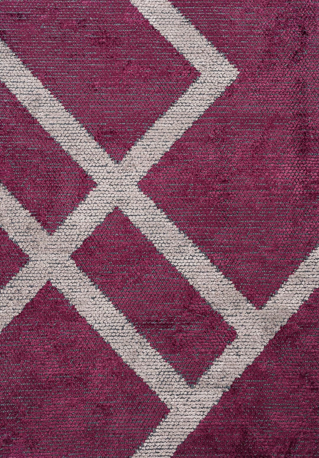 Channel Dark Damson - Dark Grey Rug Rugs - Venetto Design Venettodesign.com