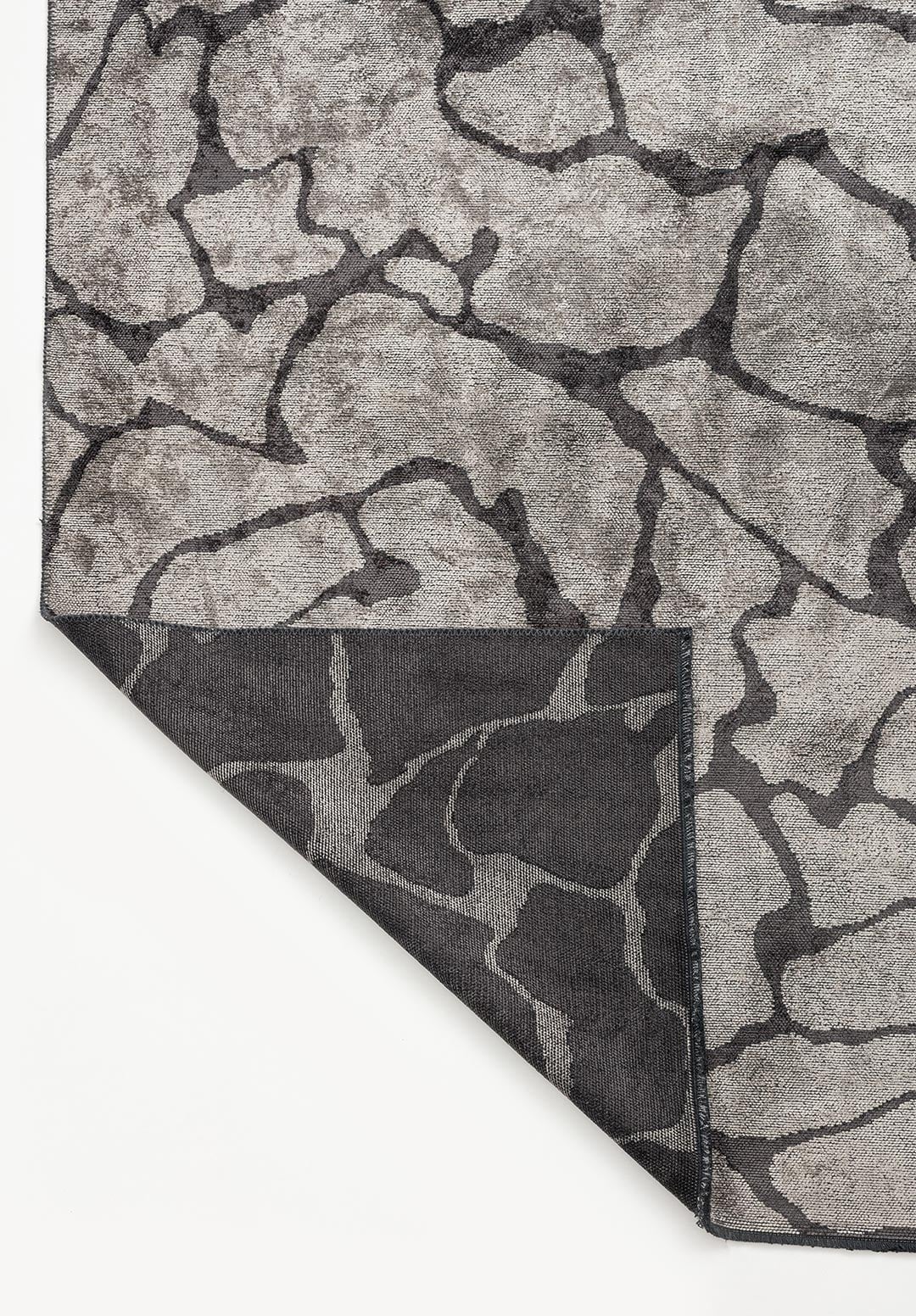 Fissura Charcoal - Grey Rug Rugs - Venetto Design Venettodesign.com