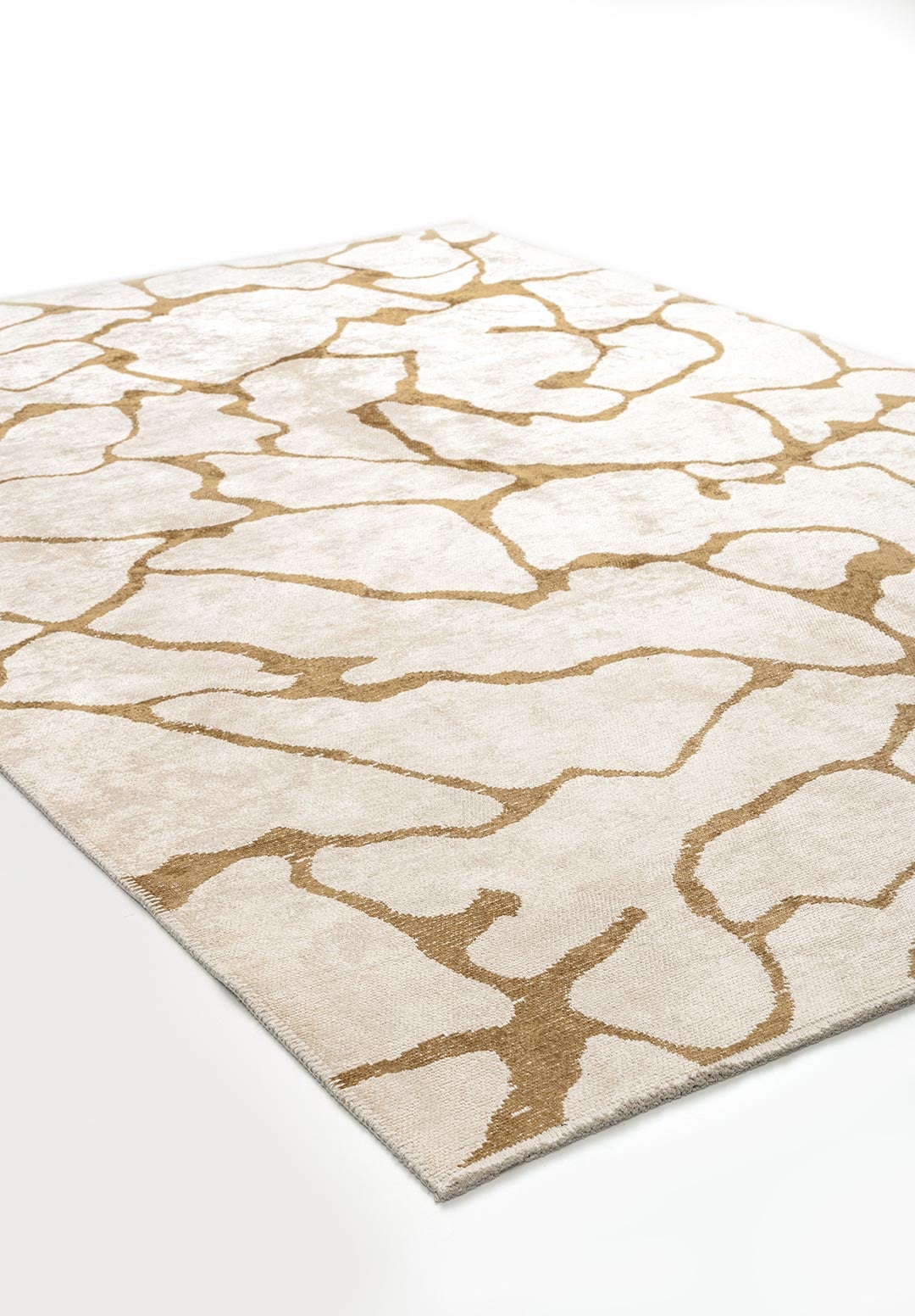 Fissura Light Brown - Ecru Rug Rugs - Venetto Design Venettodesign.com